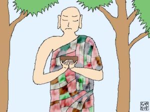 托鉢とは | やすらか庵