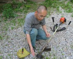 草刈り機のナイロンカッター