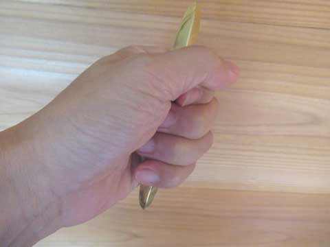 独鈷所を護身用として