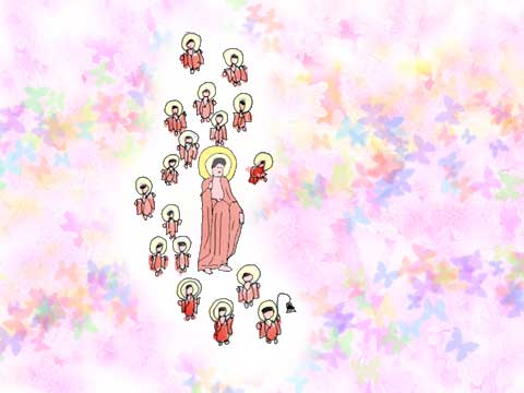 浄土のイラスト