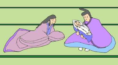 空海誕生のイラスト