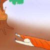 五体投地のイラスト