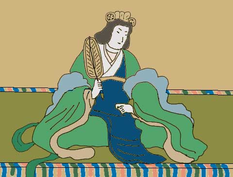 推古天皇のイラスト