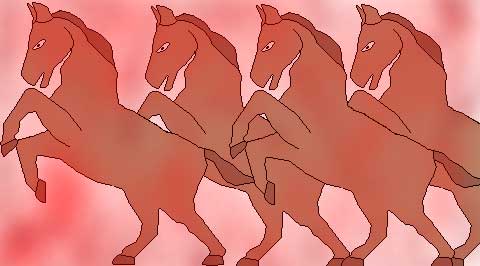 丙午のイラスト
