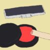 印鑑ケースのイラスト