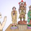 信仰のイラスト