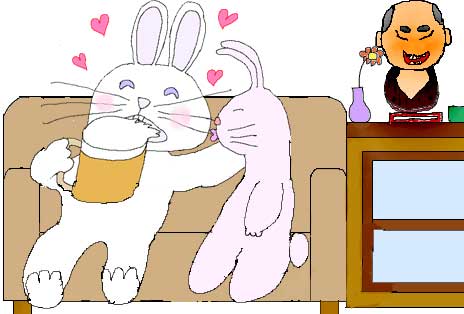ウサギの家族