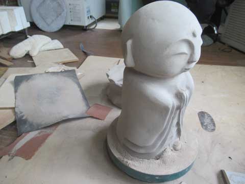 手作りのお地蔵様